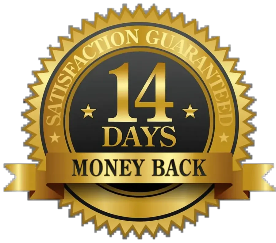 Apollo AI 14-day money-back badge